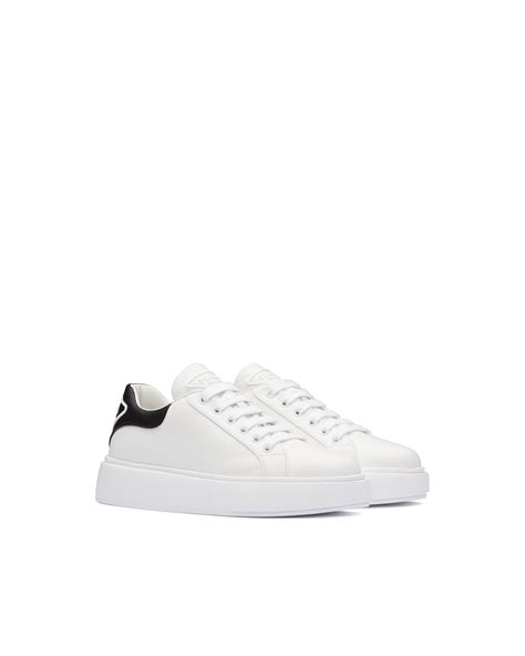 Prada leather trainers for women